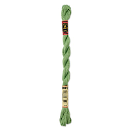 DMC Pearl Cotton Thread - 368 Light Pistachio Green, Size 5