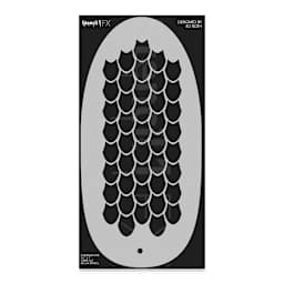 Stencil1 FX Makeup Stencils - Dragon Scales