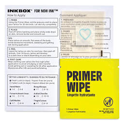 Inkbox Semi-Permanent Tattoos - Make Love, 1" x 1", out of packaging