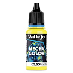 Vallejo Mecha Airbrush Color - Fluorescent Yellow, 18 ml