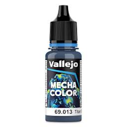 Vallejo Mecha Airbrush Color - Titan Blue, 18 ml