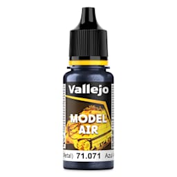 Vallejo Model Air Acrylic Paint - Arctic Blue Metallic, 18 ml