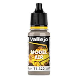 Vallejo Model Air Acrylic Paint - Light Grey Brown AMT-1, 18 ml