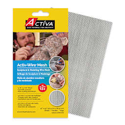 Activa Activ-Wire Mesh Sculptural & Modeling Wire Mesh - Small Weave, 12" x 24"