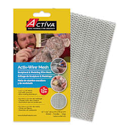 Activa Activ-Wire Mesh Sculptural & Modeling Wire Mesh - Large Weave, 12" x 24"