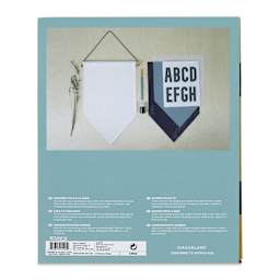Kikkerland Crafters Handmade Banner Kit (Back of package)