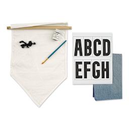 Kikkerland Crafters Handmade Banner Kit (Kit contents)