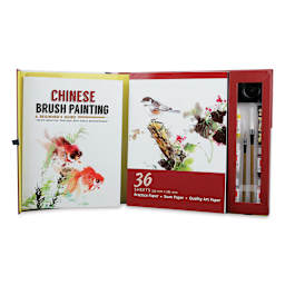 SpiceBox Master Class Chinese Brush Painting Kit (Inside of kit)