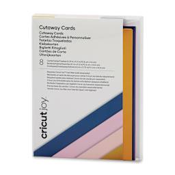 Cricut Joy Cutaway Cards, Inserts, and Envelopes - Spring Rain Sampler, Pkg of 8 (Package)