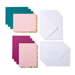 Cricut Joy Cutaway Cards, Inserts, and Envelopes - Corsage Sampler, Pkg of 8 (Cards, backers, and envelopes)