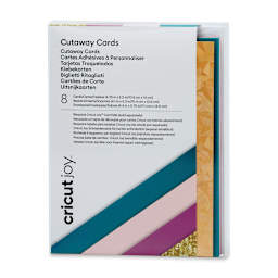 Cricut Joy Cutaway Cards, Inserts, and Envelopes - Corsage Sampler, Pkg of 8 (Package)