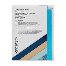 Cricut Joy Cutaway Cards, Inserts, and Envelopes - Marina Sampler, Pkg of 8 (Package)