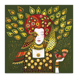 Djeco Inspired By Golden Goddesses Scratch Cards Kit (Metal scratch card)