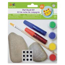 Krafty Kids Pet Rock Kit - Primary (In packaging)