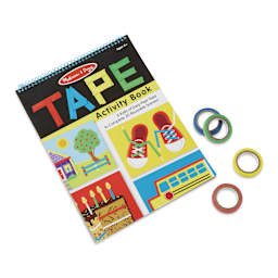 Melissa & Doug Tape Activity Book (Activity book with four rolls of tape)