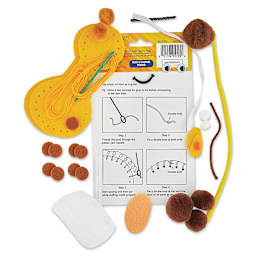 Creativity Street Felt Sewing Kit - Giraffe (kit contents and instructions)