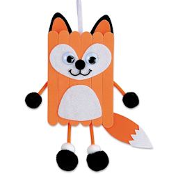 Creativity Street Foam Stick Animal Kit - Fox (finished)