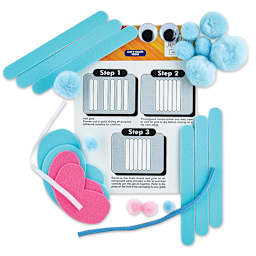 Creativity Street Foam Stick Animal Kit - Elephant (kit contents and instructions)