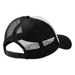 Cricut Hat Blanks - Trucker Hat, Black and White, Pkg of 3 (back of hat)
