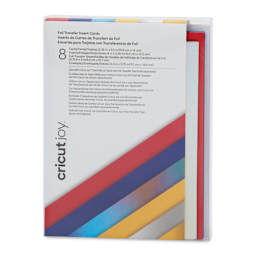 Cricut Joy Foil Transfer Cards, Inserts, and Envelopes - Celebrate, A2, Pkg of 8