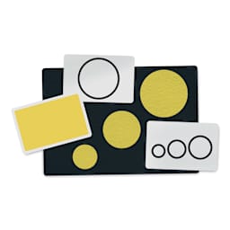 Roylco Felt Fun Learn My Shapes & Colors (close-up of color and shape cards with felt circles)