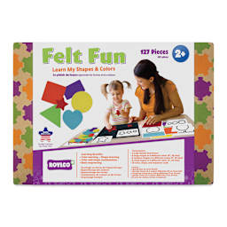 Roylco Felt Fun Learn My Shapes & Colors (front of package)