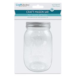 Craft Medley Craft Mason Jars - 13.5 oz (front of packaging)