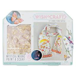 WishCraft Mystical Moons Paint a Scarf Kit (front of packaging)