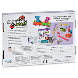 Hand2Mind Magnetic Force Science Lab Kit (back of packaging)