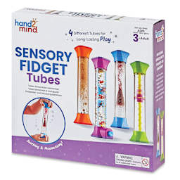 Hand2Mind Sensory Fidget Tubes (front of packaging)