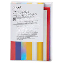 Cricut Foil Transfer Cards, Inserts, and Envelopes - Celebration, Pkg of 18