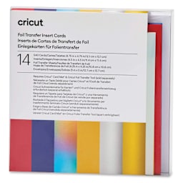 Cricut Foil Transfer Cards, Inserts, and Envelopes - Celebration, Pkg of 14