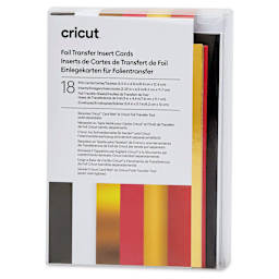 Cricut Foil Transfer Cards, Inserts, and Envelopes - Royal Flush, Pkg of 18