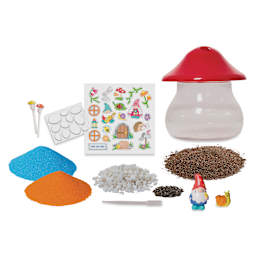 Creativity for Kids Plant and Grow Woodland Forest Kit, contents laid out