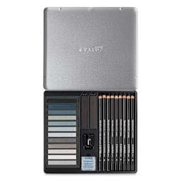 Lyra Grey Tones Sketching Set (contents in open tin)