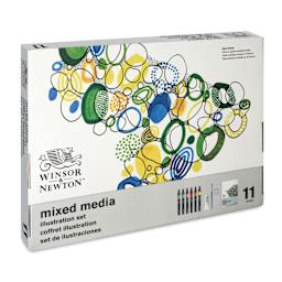 Winsor & Newton Illustration Mixed Media Set front of package