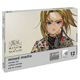 Winsor & Newton Mixed Media Manga Set