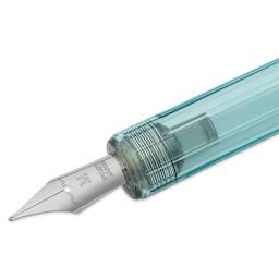 Pilot Iro-Utsushi Dip Pen - Blue, Medium Nib, close up