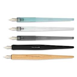 Pilot Iro-Utsushi Dip Pens, available with Resin Barrels and Wooden Barrels