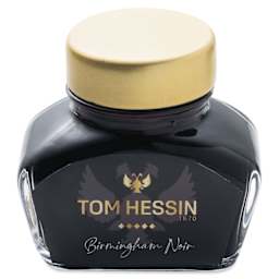 Tom Hessin Fountain Pen Ink - Birmingham Noir, 30 ml