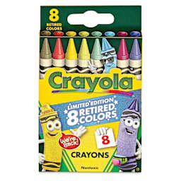 Crayola Crayons - Limited Edition, Set of 8, Retired Colors