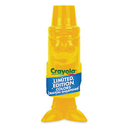 Crayola Limited Edition Crayon Sharpener yellow version in clear packaging