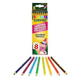 Crayola Colored Pencils - Limited Edition, Set of 8, Retired Colors, set contents