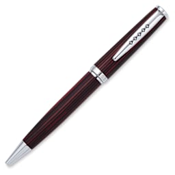 Tom Hessin Edinburgh Collection Ballpoint Pen - Forth Bridge Red, point retracted