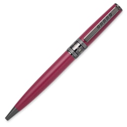 Tom Hessin Rebel Collection Ballpoint Pen - Jewellers Rouge, point retracted 