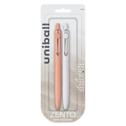 Uni-Ball Zento Gel Pens - Set of 2, Boho, 0.7 mm, front of packaging
