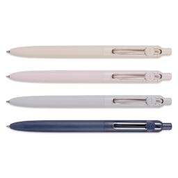 Uni-Ball Zento Gel Pens - Set of 4, Muted, 0.7 mm