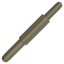 Monteverde Axis Fountain Pen - Matte Olive, Broad Nib, capped