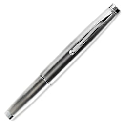 Monteverde Dakota Fountain Pen - Stainless Steel, Extra Fine Nib, capped