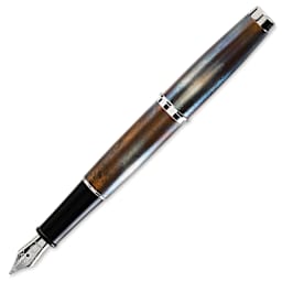 Monteverde Dakota Fountain Pen - Raw Flame, Broad Nib, without cap (image may show a different size nib)